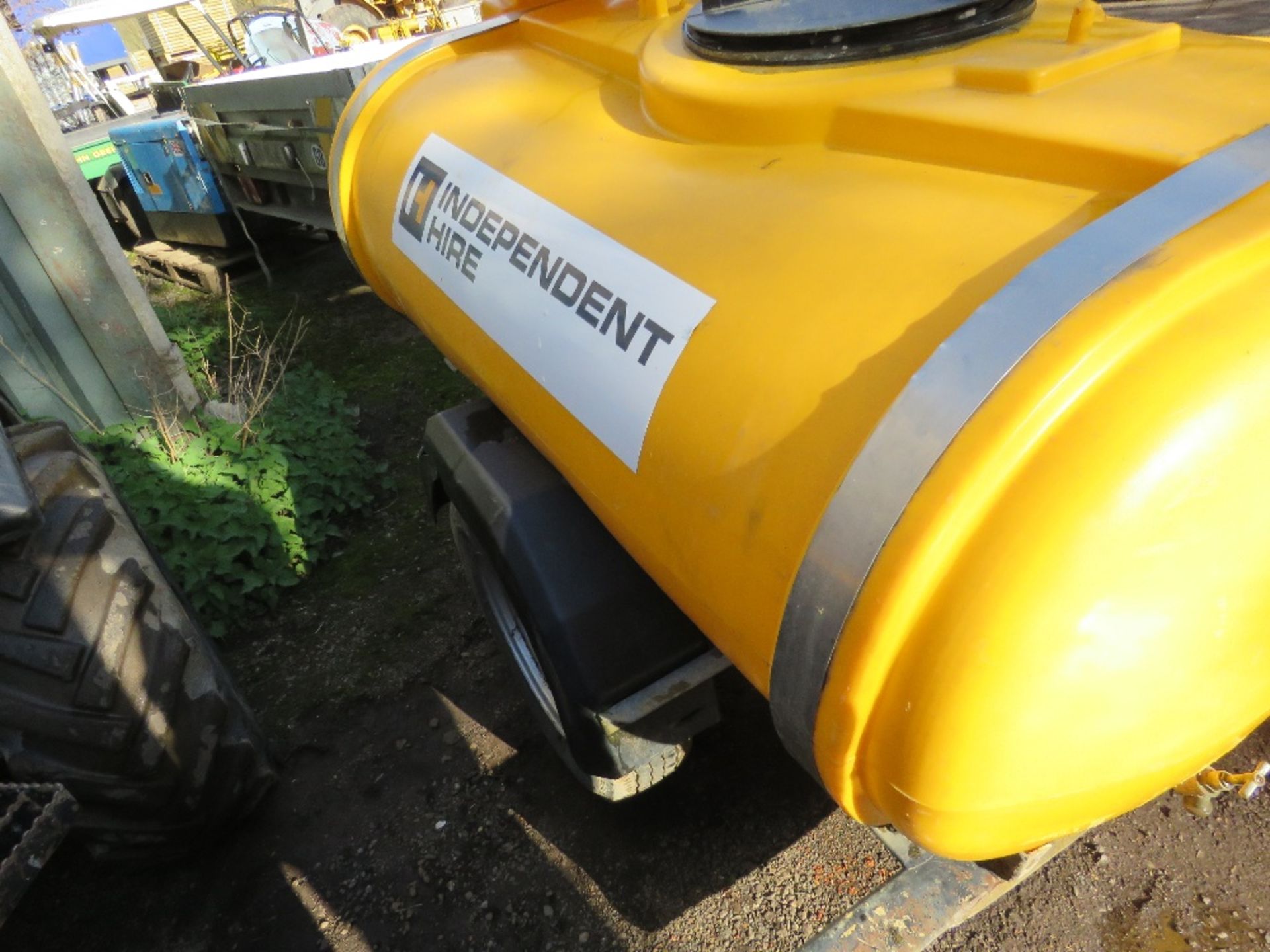 TRAILER ENGINEERING SINGLE AXLED WATER BOWSER. - Image 8 of 8