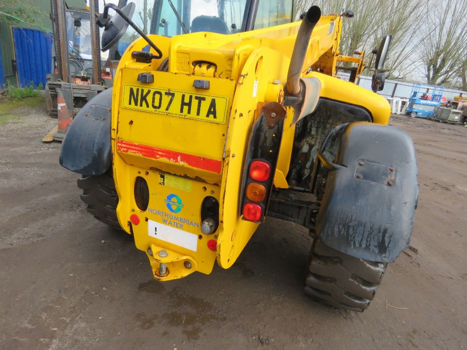 JCB 531-70 TELEHANDLER YEAR 20O7 BUILD, TURBO ENGINE. REG:NK07 HTA WITH V5. ONE PREVIOUS REC KEEPER - Bild 9 aus 17