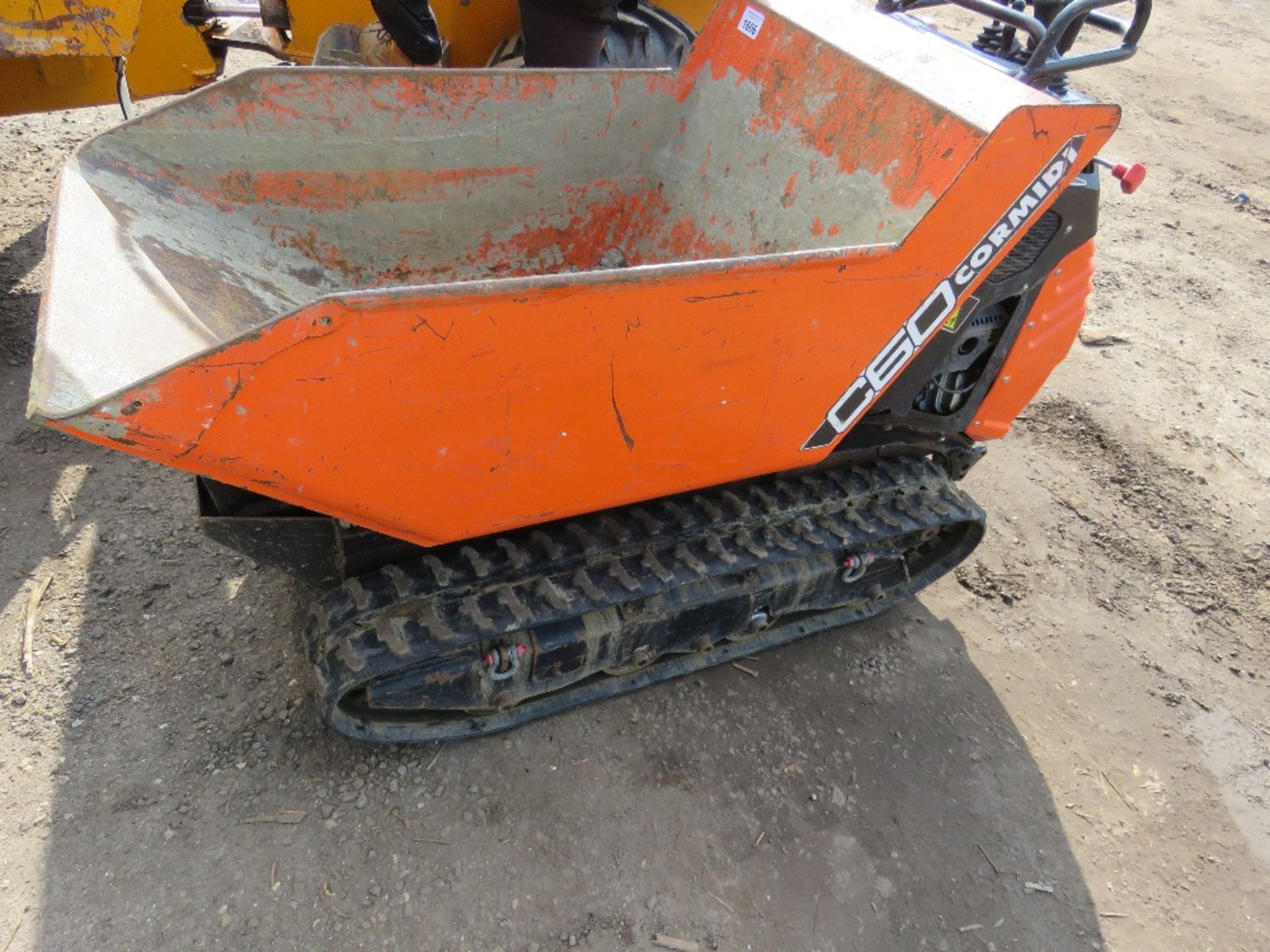 CORMIDI C60 PETROL ENGINED HIGH TIP TRACKED BARROW YEAR 2020 BUILD. DIRECT FROM LOCAL COMPANY AS PAR - Image 2 of 7