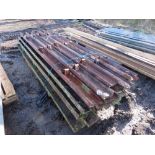 PALLET CONTAINING A LARGE QUANTITY OF 6" ROAD FORMS, 3M LENGTH APPROX.