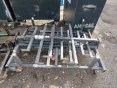 ARMORGARD WHEELED PIPE RACK UNIT. SOURCED FROM COMPANY LIQUIDATION.