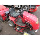 COUNTAX RIDE ON MOWER WITH POWER COLLECTOR.....THIS LOT IS SOLD UNDER THE AUCTIONEERS MARGIN SCHEME,