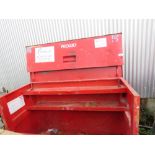 KNAAK / RIDGID STOREMASTER TYPE EXTRA LARGE HEAVY DUTY TOOL VAULT / TOOL BOX, 1.83M WIDTH APPROX, UN