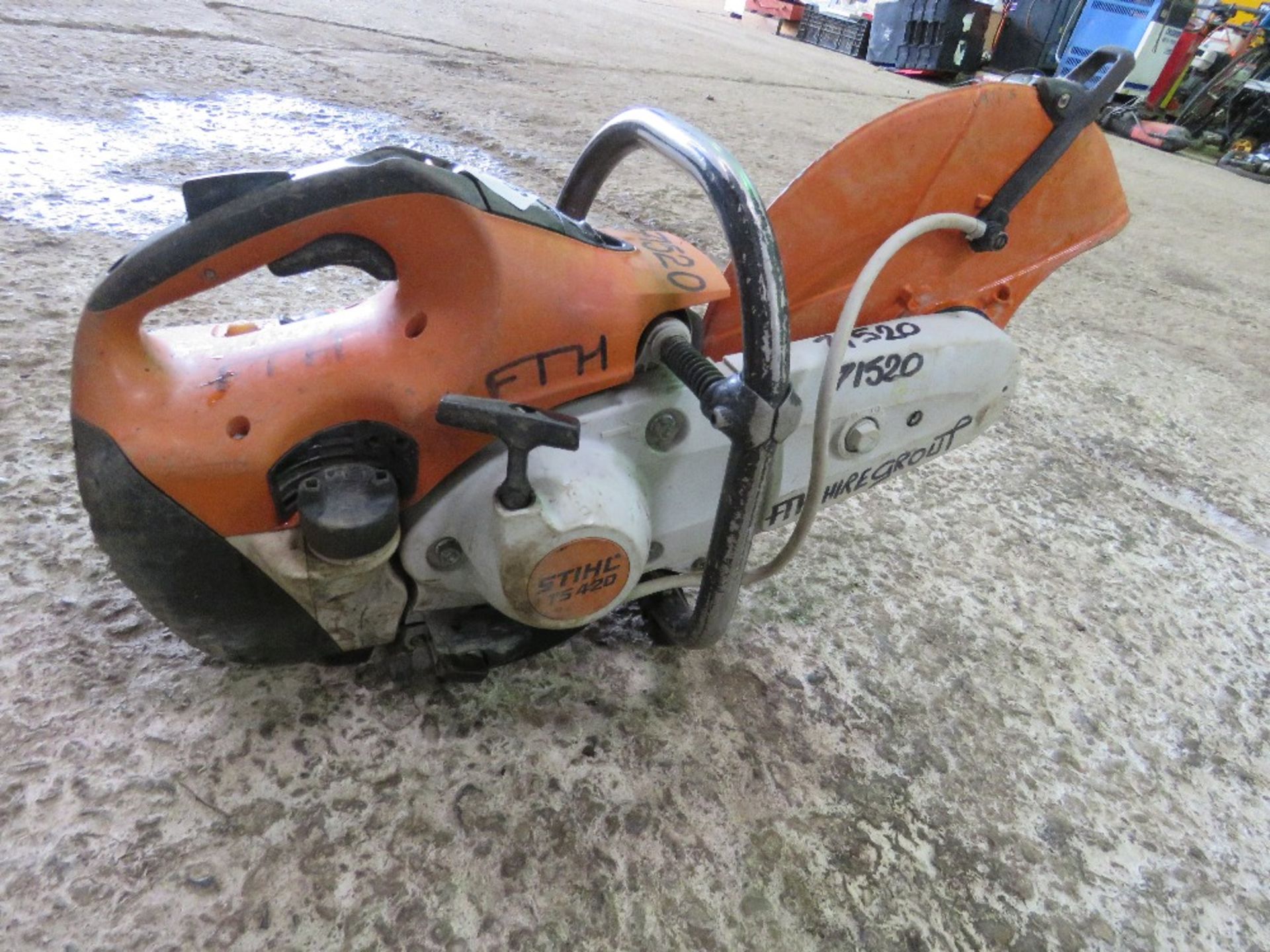 STIHL TS420 PETROL CUT OFF SAW. - Image 3 of 4