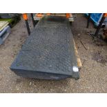 LARGE SIZED RUBBER CURB RAMP 1.83M X 0.75M APPROX.