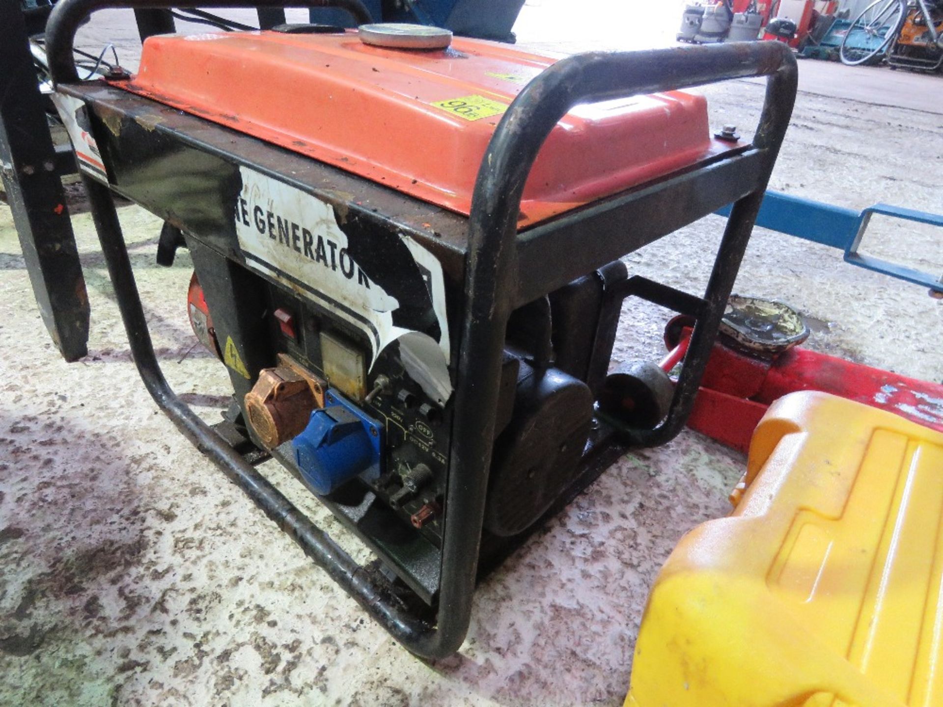 PETROL ENGINED GENERATOR....SOURCED FROM DEPOT CLOSURE.