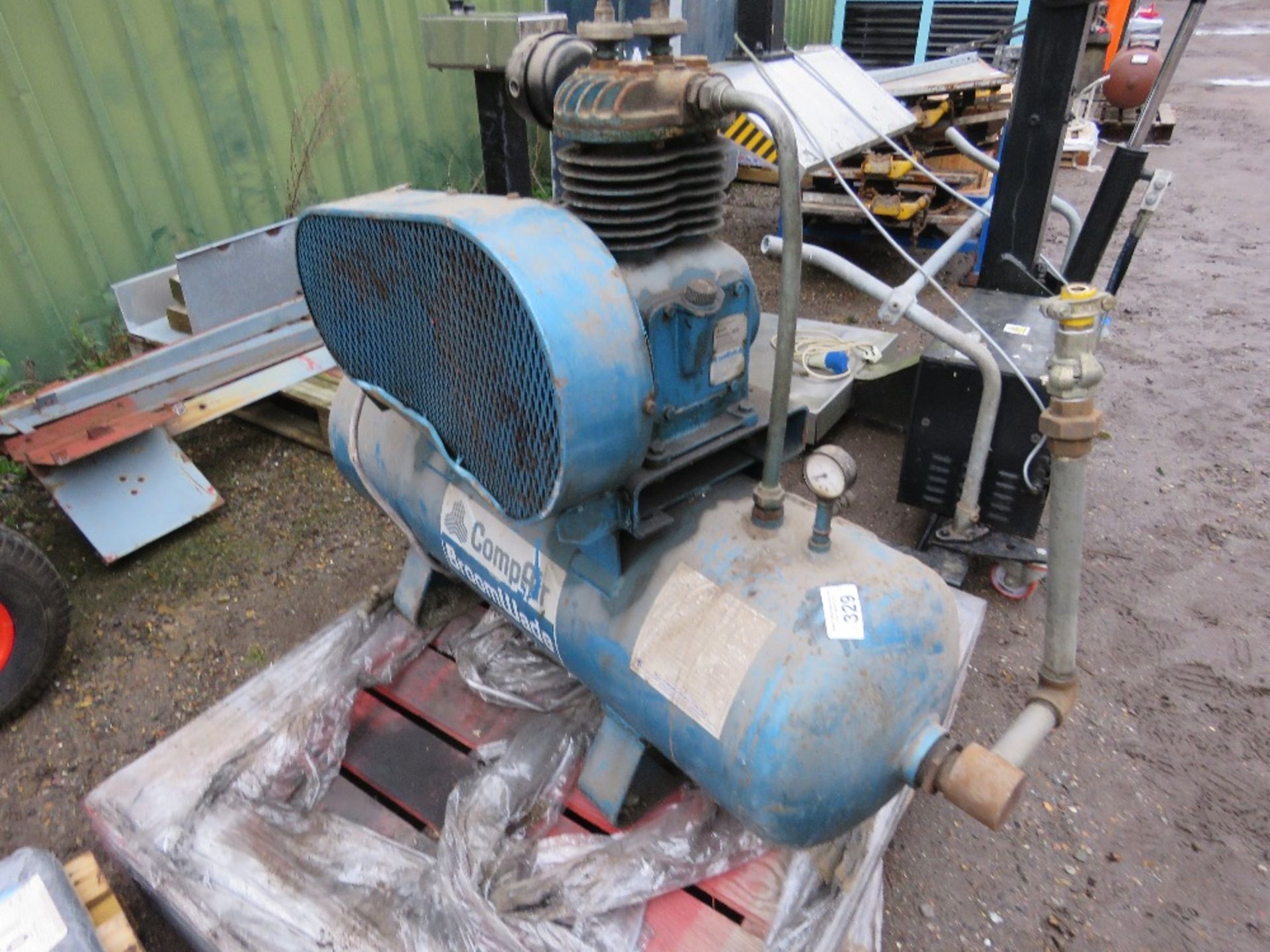 BROOMWADE COMPAIR 3 PHASE POWERED COMPRESSOR. - Image 2 of 4