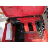 2 X HILTI DX450 NAIL GUNS. DIRECT FROM LOCAL RETIRING BUILDER. THIS LOT IS SOLD UNDER THE AUCTI