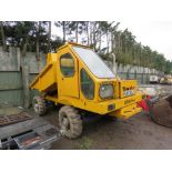THWAITES ALLDRIVE FORWARD CONTROL DUMPER. 4 WHEEL STEER. WHEN TESTED WAS SEEN TO DRIVE, STEER AND TI
