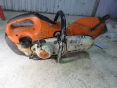 STIHL TS410 PETROL ENGINED CUT OFF SAW.