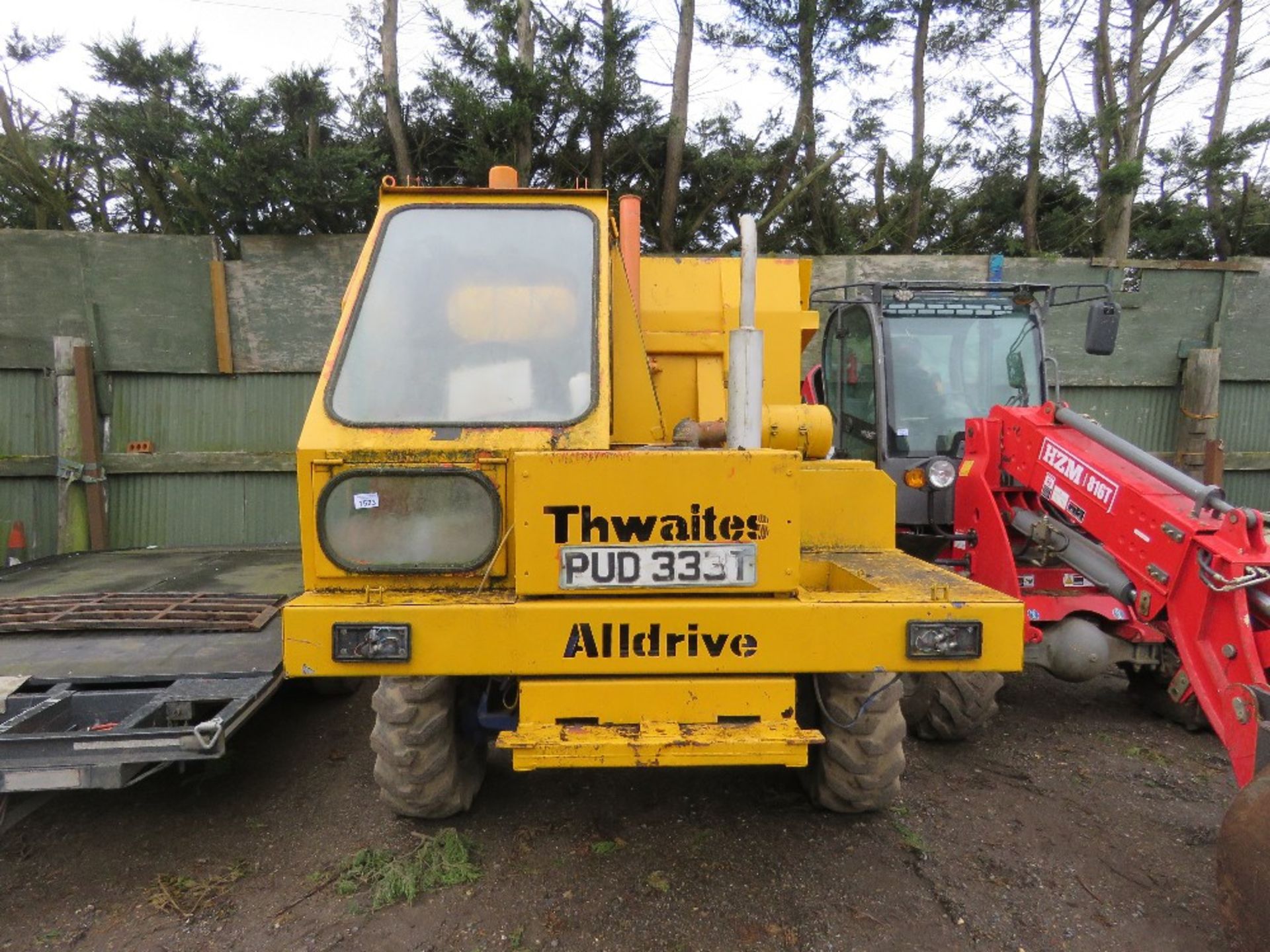 THWAITES ALLDRIVE FORWARD CONTROL DUMPER. 4 WHEEL STEER. WHEN TESTED WAS SEEN TO DRIVE, STEER AND TI - Image 2 of 14