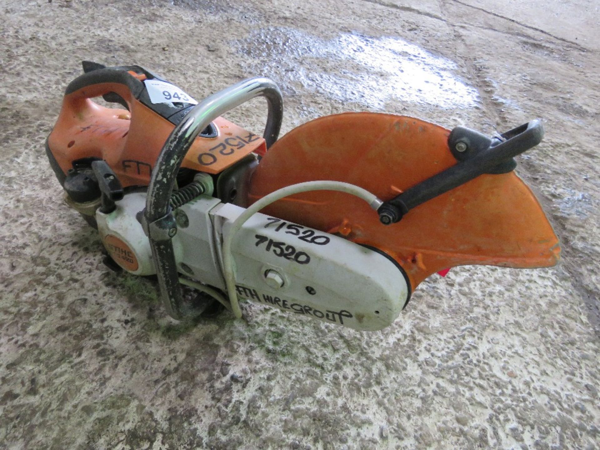 STIHL TS420 PETROL CUT OFF SAW. - Image 2 of 4