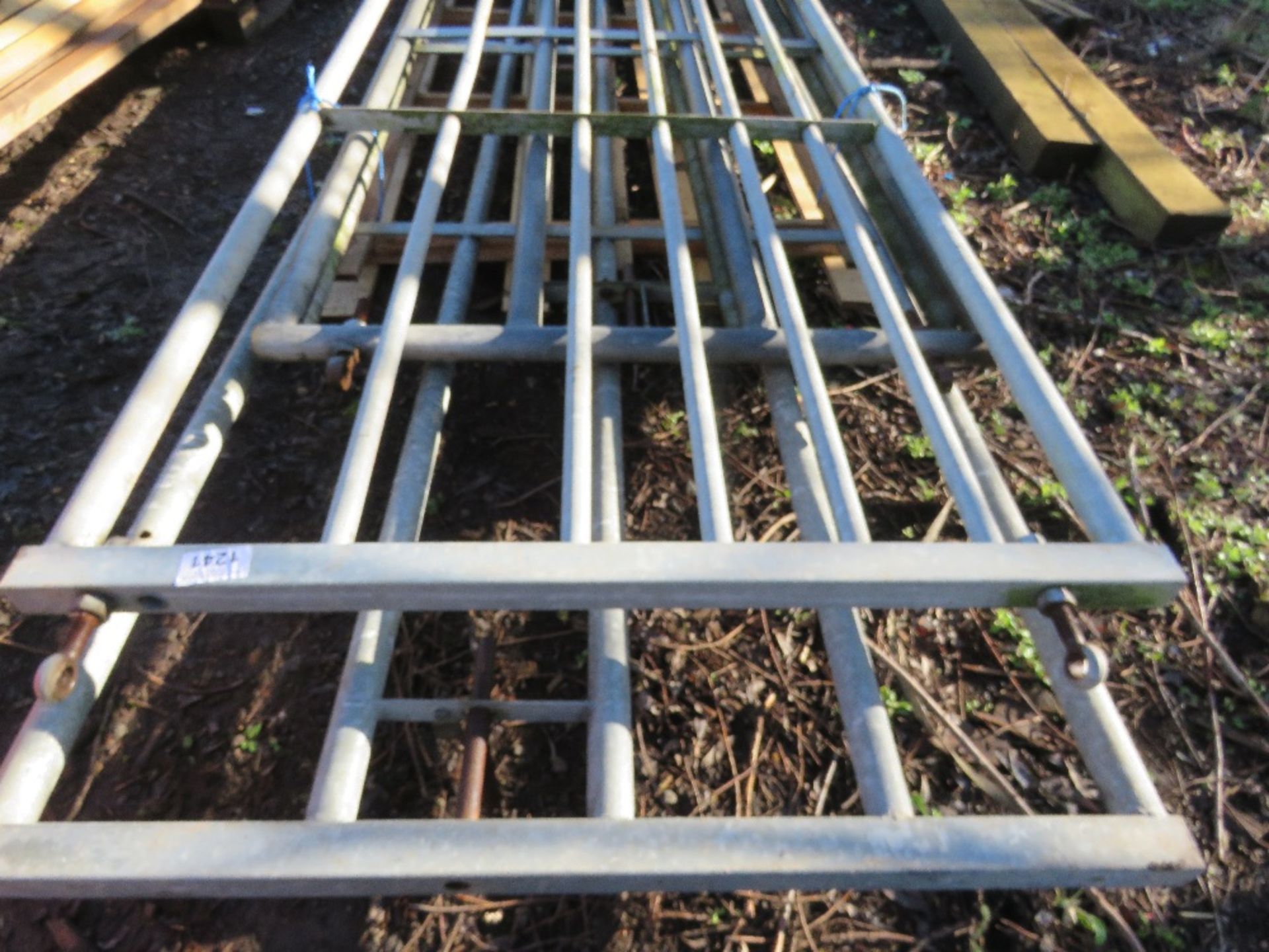 4NO GALVANISED FIELD GATES 12-16FT WIDTH APPROX. THIS LOT IS SOLD UNDER THE AUCTIONEERS MARGIN SC - Image 6 of 6