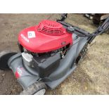 HONDA HRX426 PETROL ENGINE ROLLER MOWER, NO COLLECTOR.....THIS LOT IS SOLD UNDER THE AUCTIONEERS MAR