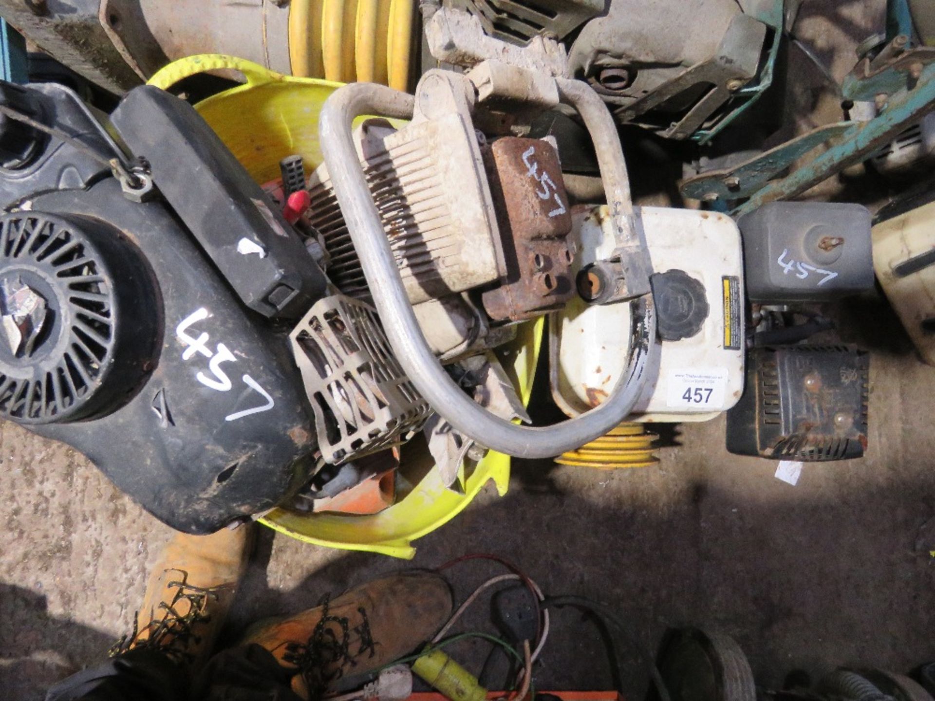STIHL SAW PARTS PLUS 2 X PETROL ENGINES. THIS LOT IS SOLD UNDER THE AUCTIONEERS MARGIN SCHEME, THE