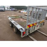 IFOR WILLIAMS GX106 WIDE BODY PLANT TRAILER WITH RAER RAMP. 3500KG CAPACITY. SN:SCK60000040399899...