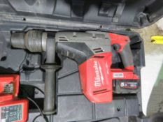 MILWAUKEE FUEL M18 HEAVY DUTY BATTERY DRILL.