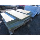 PALLET OF STONE EFFECT SLABS.