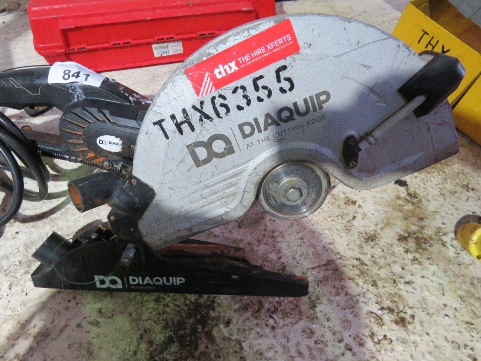 DIAQUIP 110VOLT DISC CUTTING BLOCK SAW / CHASER. THX6335