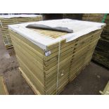 PACK OF VENETIAN SLAT FENCE PANELS 1.83M X 1.22M APPROX. 16NO PANELS IN TOTAL.