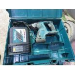 2NO MAKITA 36VOLT BATTERY DRILL BODIES IN CASES.