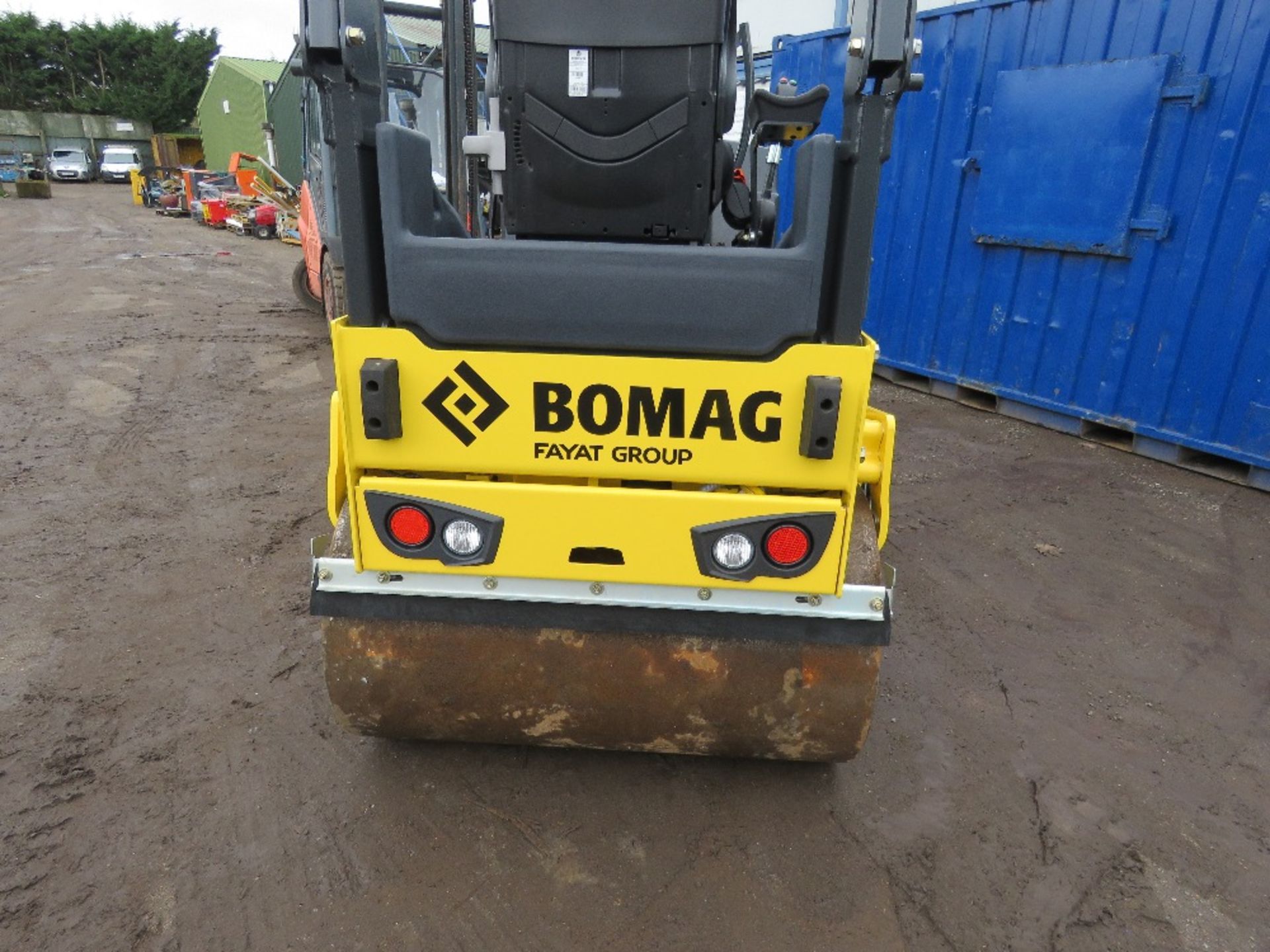 BOMAG 120AD-5 DOUBLE DRUM ROLLER YEAR 2023 BUILD, UNUSED, 1.6 HOURS. SN:961880781857. WHEN TESTED WA - Image 7 of 16