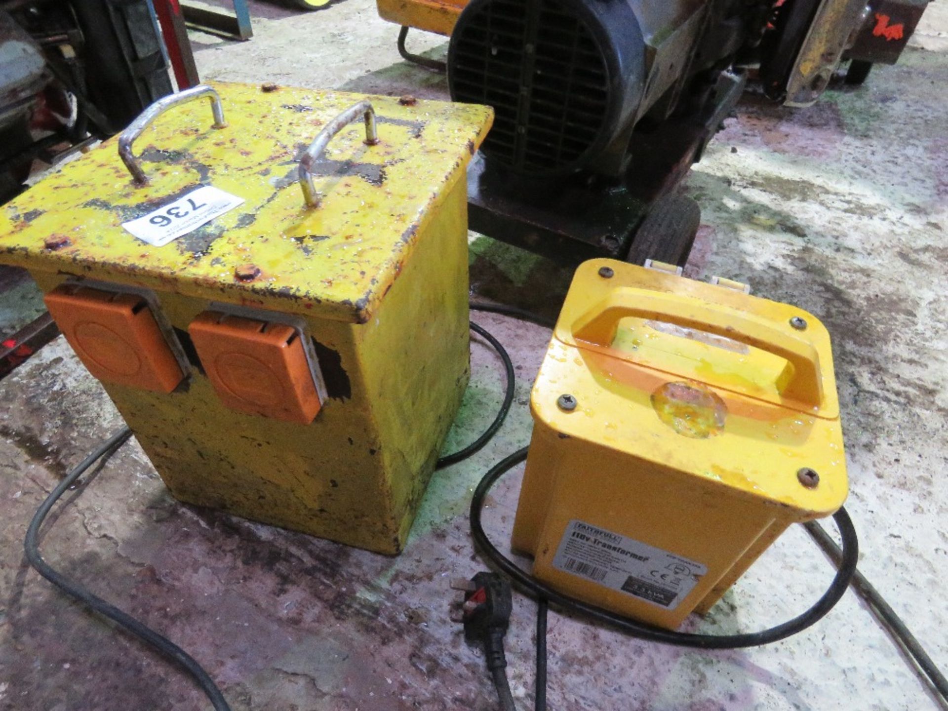 2NO TRANSFORMERS....SOURCED FROM DEPOT CLOSURE. - Image 3 of 3