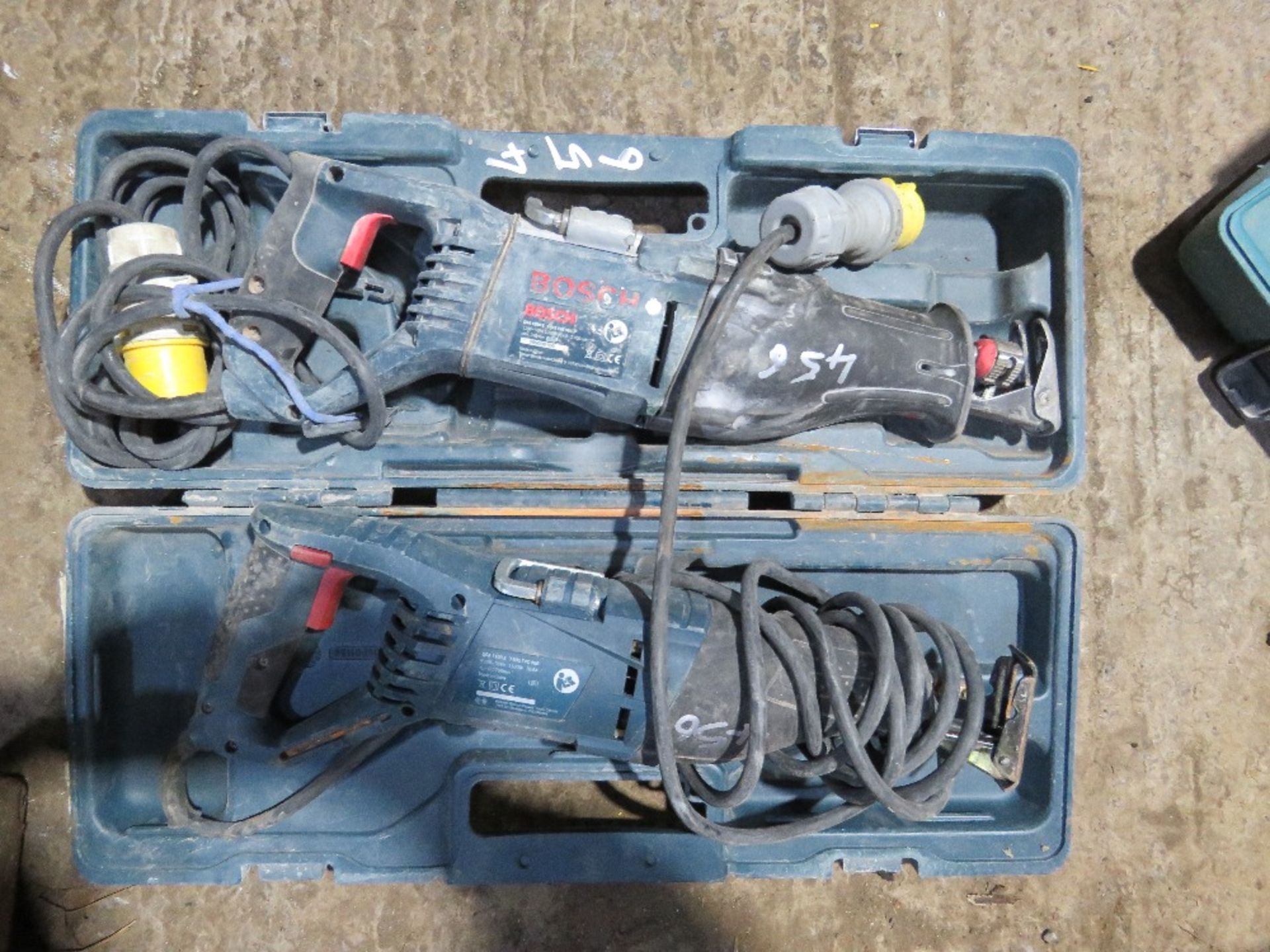 4 X RECIPROCATING SAWS. 110VOLT POWERED. SOURCED FROM COMPANY LIQUIDATION. THIS LOT IS SOLD UNDE - Image 2 of 2