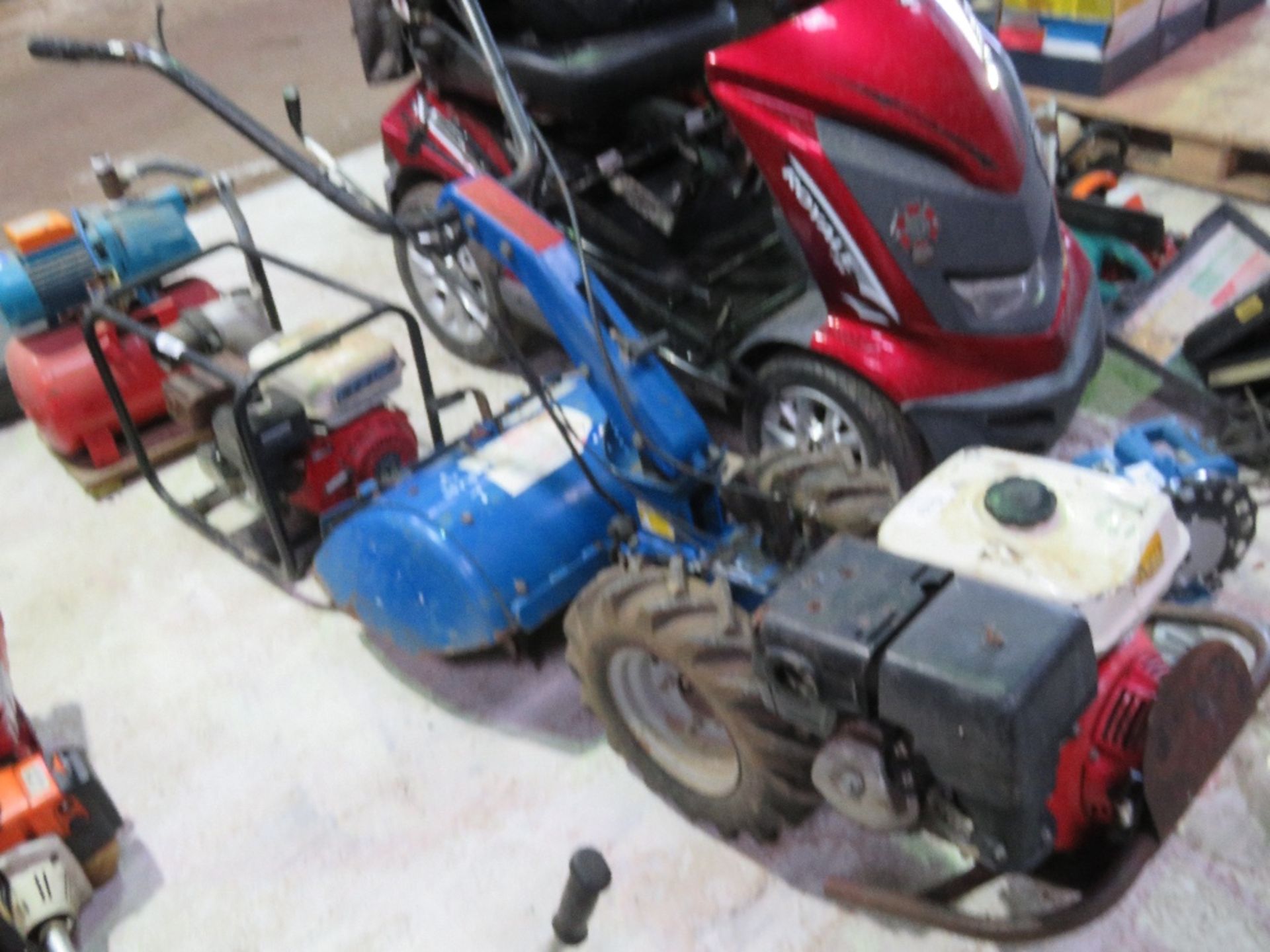 CAMON C8 PETROL ENGINED ROTORVATOR. WHEN TESTED WAS SEEN TO RUN, DRIVE AND BLADES TURNED. - Image 2 of 8