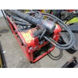 BELLE HYDRAULIC BREAKER PACK WITH HOSE AND GUN.