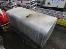 ALUMINIUM LORRY DIESEL TANK 1.45M X 0.68M X 0.66M APPROX.