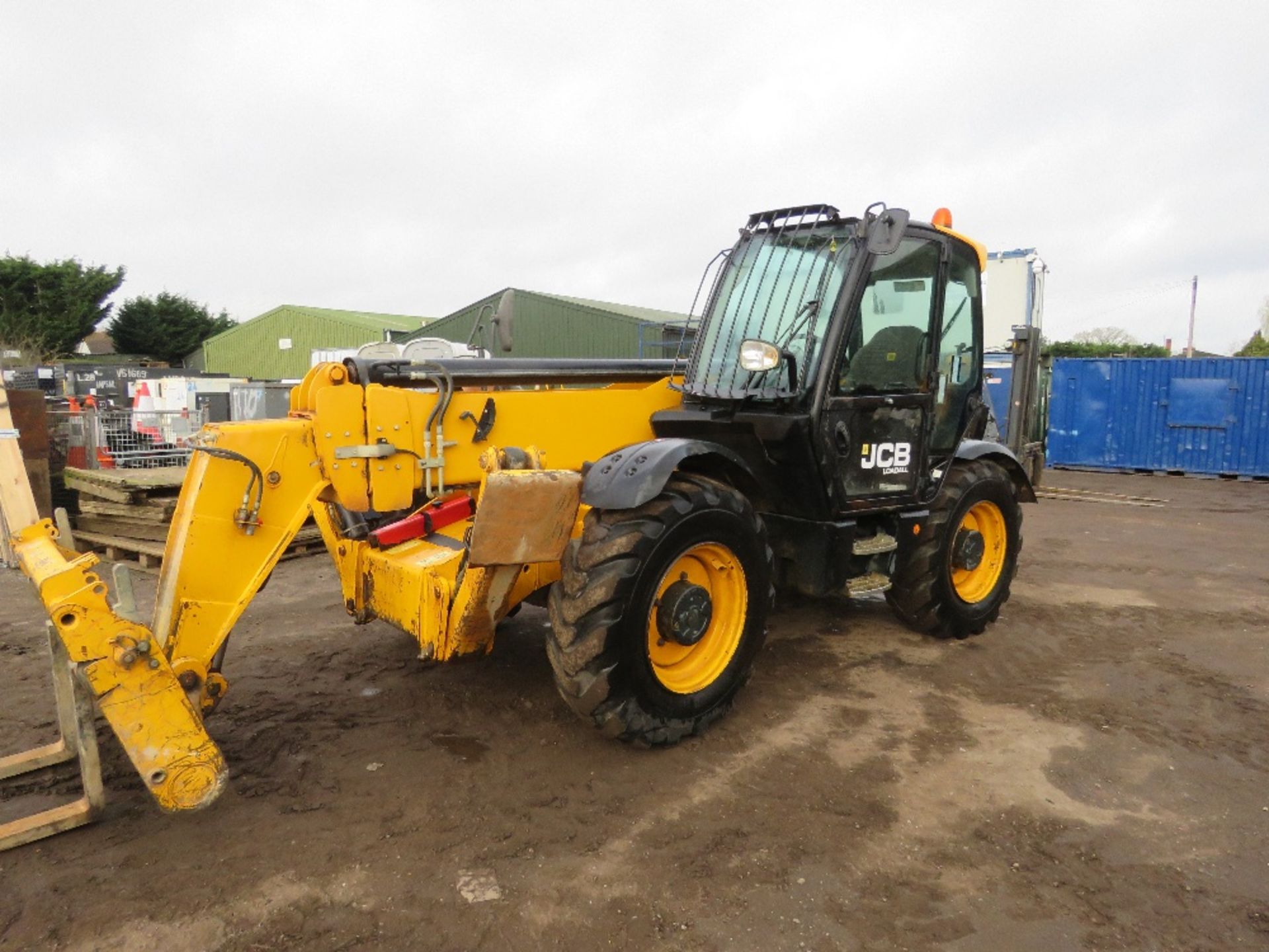 JCB 540-140 TELEHANDLER REG:RV17 YGT WITH V5. 14METRE REACH, 4 TONNE LIFT, 9676 REC HOURS. OWNED FRO - Bild 2 aus 14