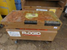 RIDGID JOBMASTER 4824 HEAVY DUTY TOOL VAULT / TOOL BOX, UNLOCKED, NO KEYS. SOURCED FROM COMPANY LIQU