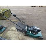 PETROL ENGINE ROLLER MOWER, NO COLLECTOR.....THIS LOT IS SOLD UNDER THE AUCTIONEERS MARGIN SCHEME, T