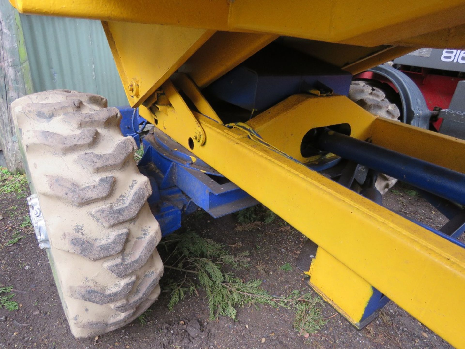 THWAITES ALLDRIVE FORWARD CONTROL DUMPER. 4 WHEEL STEER. WHEN TESTED WAS SEEN TO DRIVE, STEER AND TI - Image 9 of 14