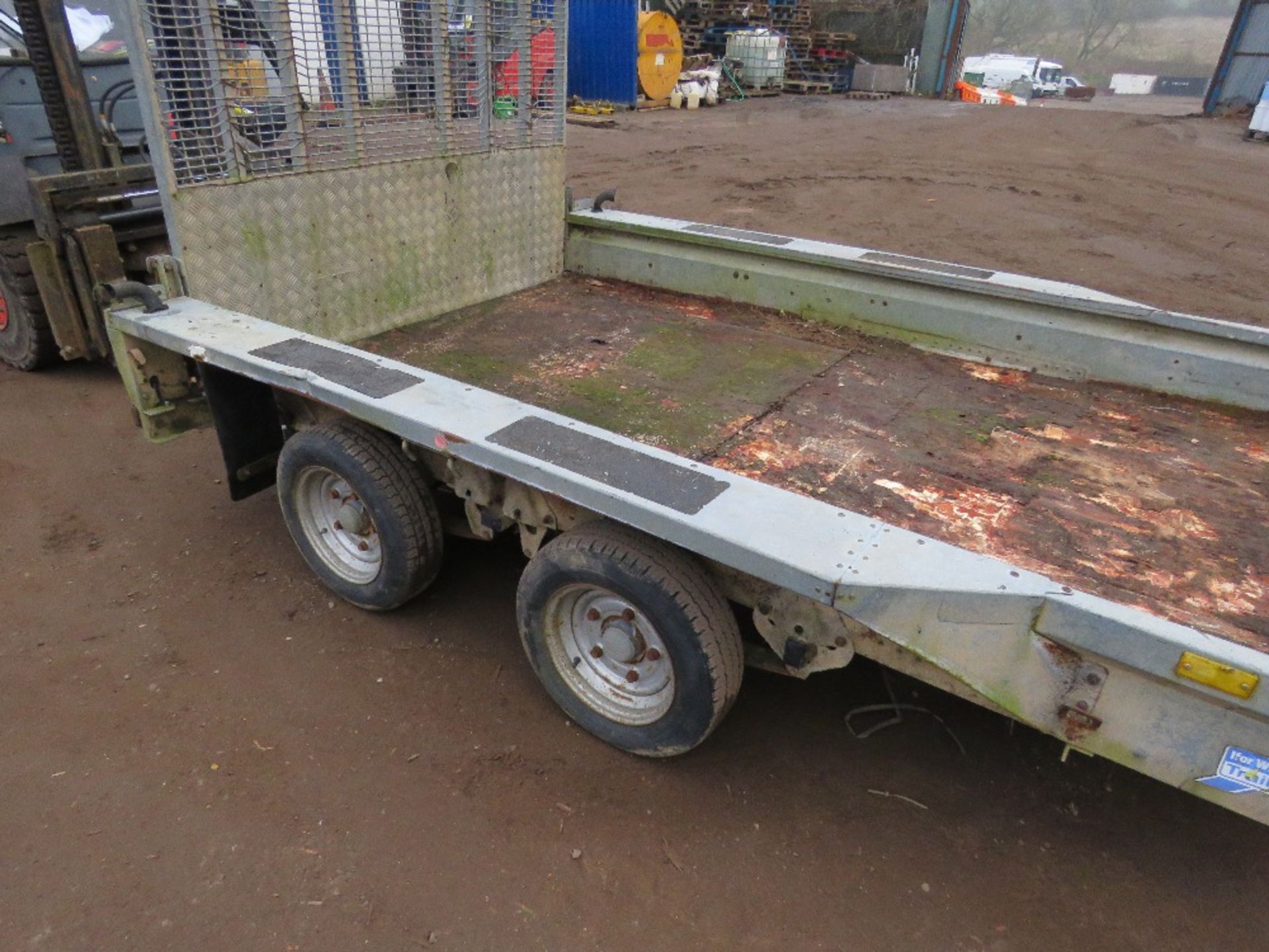 IFOR WILLIAMS GX106 WIDE BODY PLANT TRAILER WITH RAER RAMP. 3500KG CAPACITY. SN:SCK60000040399899... - Image 4 of 6