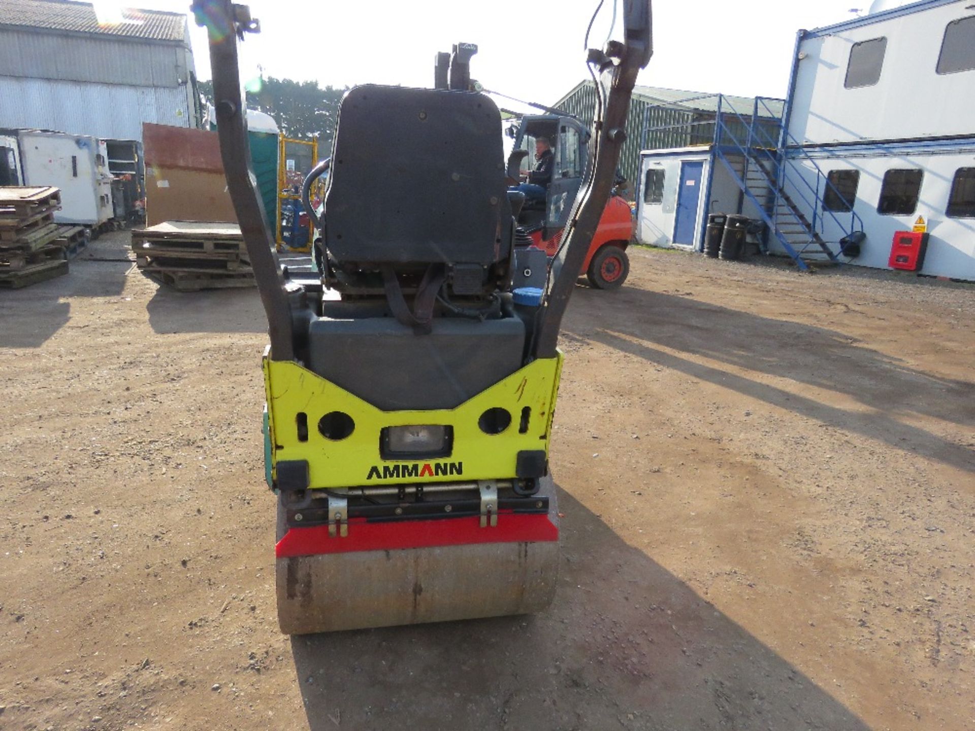 AMMANN ARX12 DOUBLE DRUM RIDE ON ROLLER YEAR 2013 BUILD. 812.3 REC HOURS. SN:TFAARX12ED0013258. DIRE - Image 4 of 13