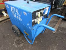 STEPHILL 6KVA BARROW GENERATOR. WHEN TESTED WAS SEEN TO RUN AND MAKE POWER.....THIS LOT IS SOLD UNDE