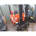 BT CARGO GAS POWERED FORKLIFT TRUCK, 3 TONNE RATED CAPACITY APPROX. 5154 REC HRS. SN:CE289098.