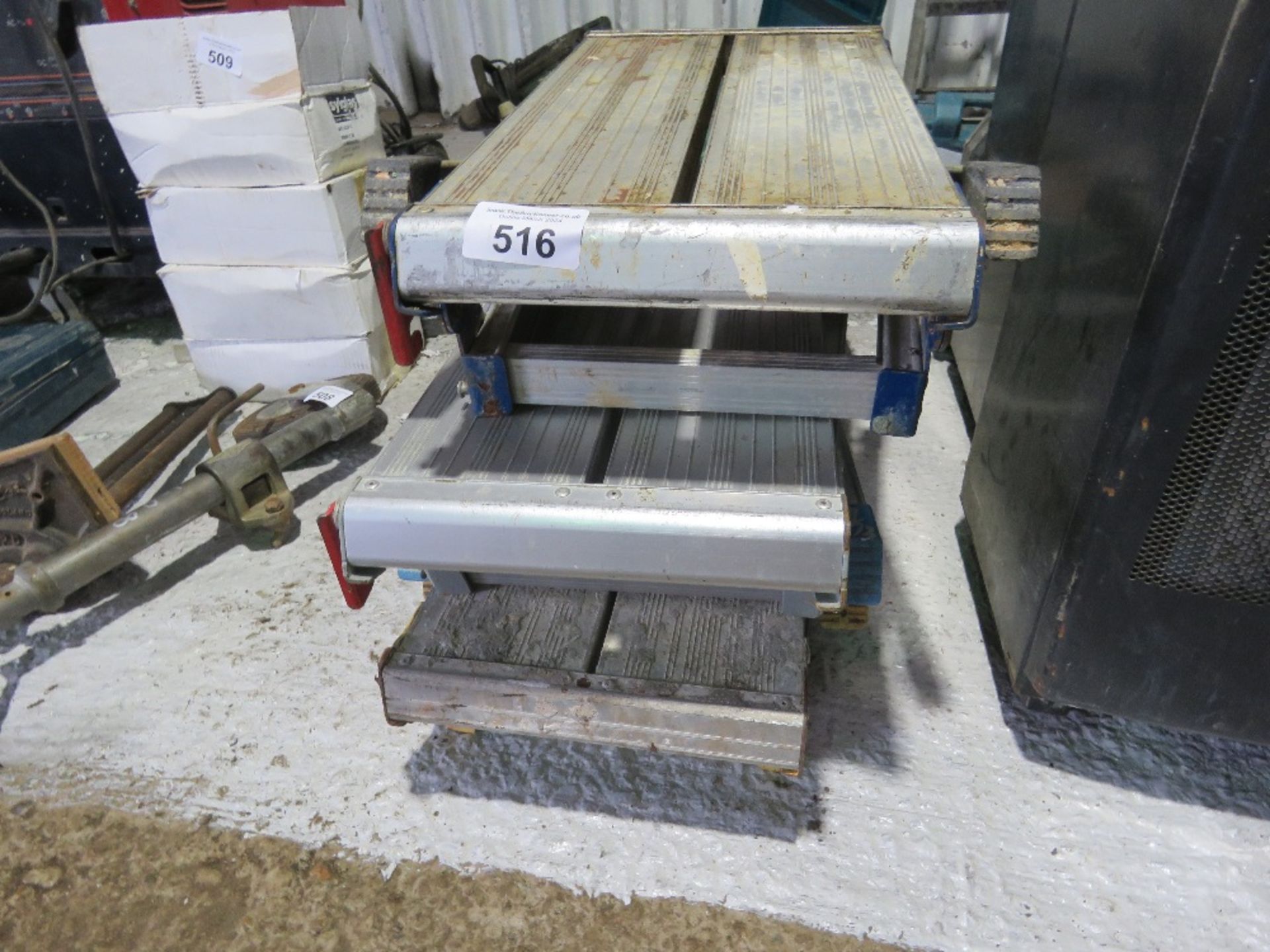 3NO STEP UP WORK PLATFORMS. OWNER RETIRING. THIS LOT IS SOLD UNDER THE AUCTIONEERS MARGIN SCHEME, - Image 3 of 4