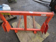 SET OF PALLET FORKS FOR LOADER TRACTOR ETC.....THIS LOT IS SOLD UNDER THE AUCTIONEERS MARGIN SCHEME,