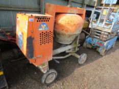 BELLE 100XT DIESEL ENGINED SITE CEMENT MIXER. SOURCED FROM COMPANY LIQUIDATION.