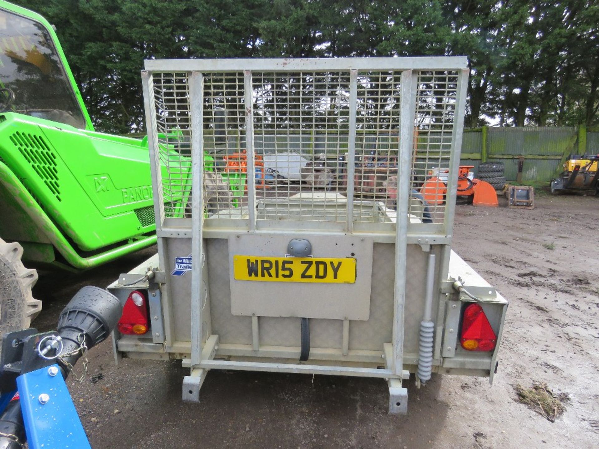 IFOR WILLIAMS GX84 MINI DIGGER TWIN AXLE TRAILER YEAR 2016 BUILD SN:SCKD00000H0713853 DIRECT FROM A - Image 7 of 10