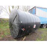 ENDURAMAXX EXTRA LARGE WATER STORAGE TANK (SLIGHT DAMAGE NEAR BASE, AS SHOWN) 10FT HEIGHT X 8FT DIAM