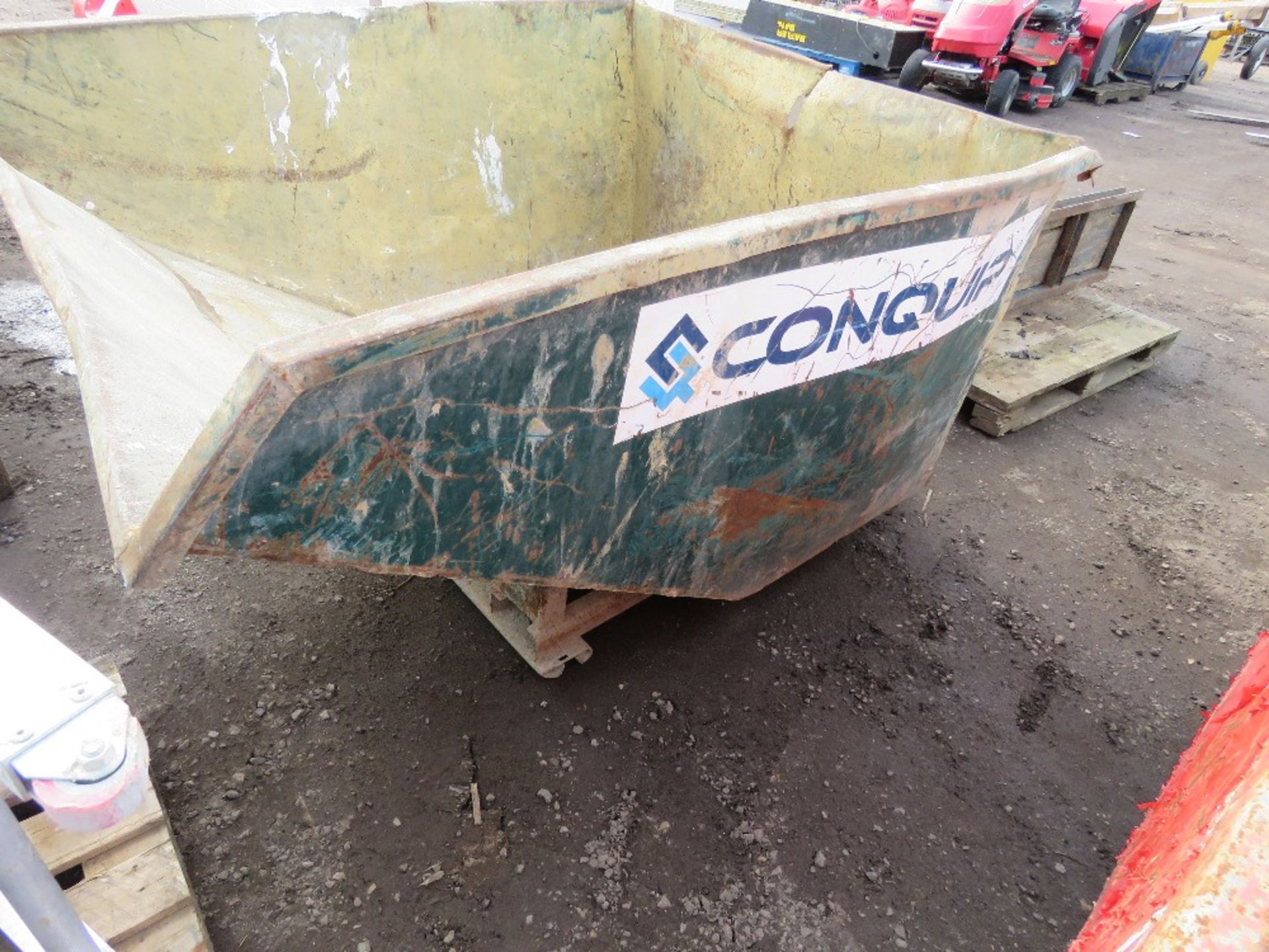 CONQUIP TELEHANDLER FORKLIFT SKIP. - Image 2 of 2