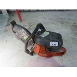 HUSQVARNA PETROL ENGINED CUT OFF SAW.