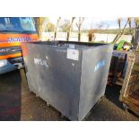 PALLET BIN STILLAGE WITH DROP DOWN RAMP, USED FOR EVENTS.. SOURCED FROM COMPANY LIQUIDATION.