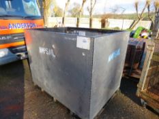 PALLET BIN STILLAGE WITH DROP DOWN RAMP, USED FOR EVENTS.. SOURCED FROM COMPANY LIQUIDATION.