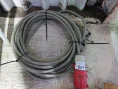 3 PHASE POWER LEAD WITH A PLUG