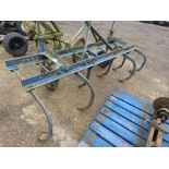 TRACTOR MOUNTED CULTIVATOR, 8FT WIDTH APPROX.....THIS LOT IS SOLD UNDER THE AUCTIONEERS MARGIN SCHEM